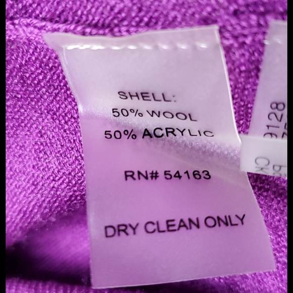 Calvin Klein purple cardigan - Picture 8 of 8